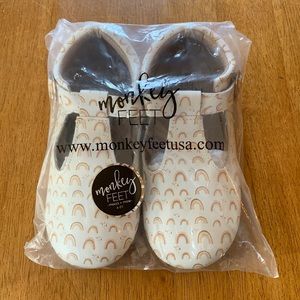 Monkey feet USA rainbow moccasins